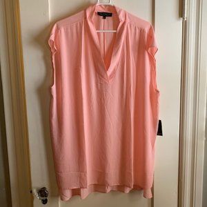 Eloquii NWT, Salmon Colored Blouse, Light & Lovely